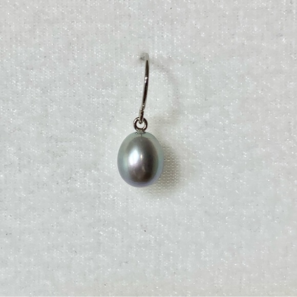 NWT Giani Bernini grey cultured pearl earrings - Picture 4 of 8